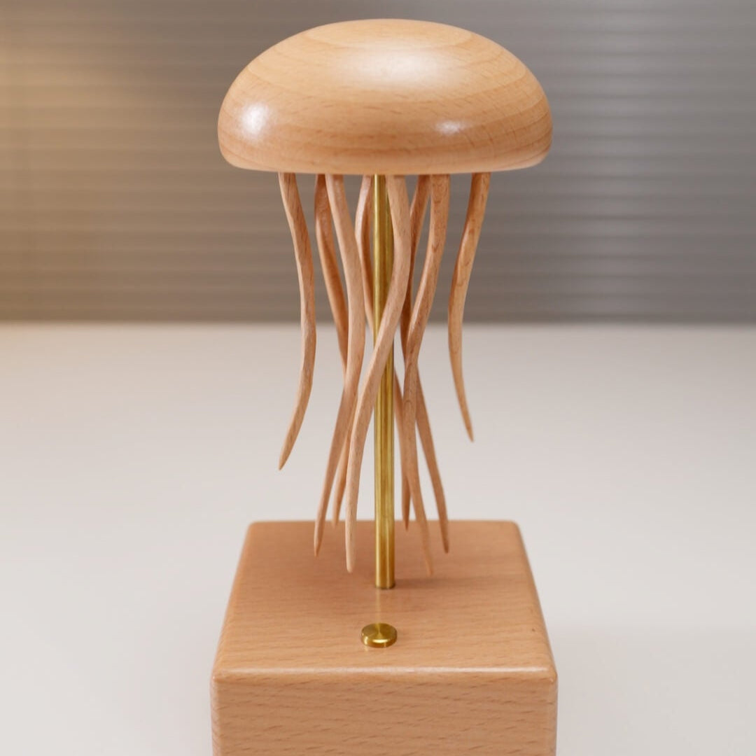 Wooden Jellyfish Automaton