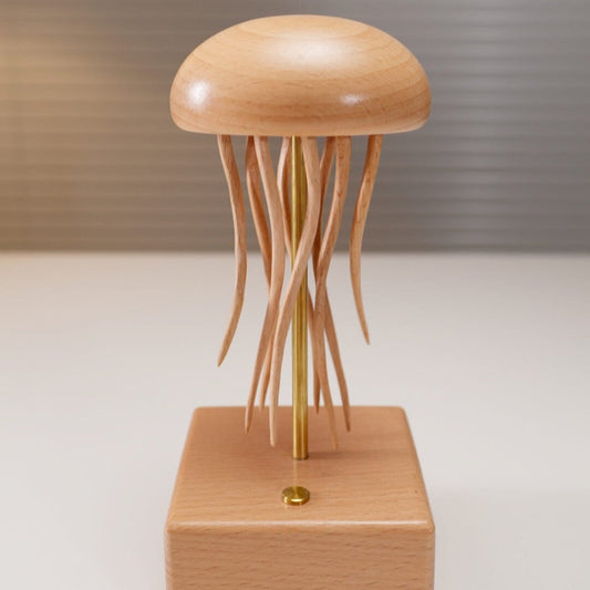 Wooden Jellyfish Automaton