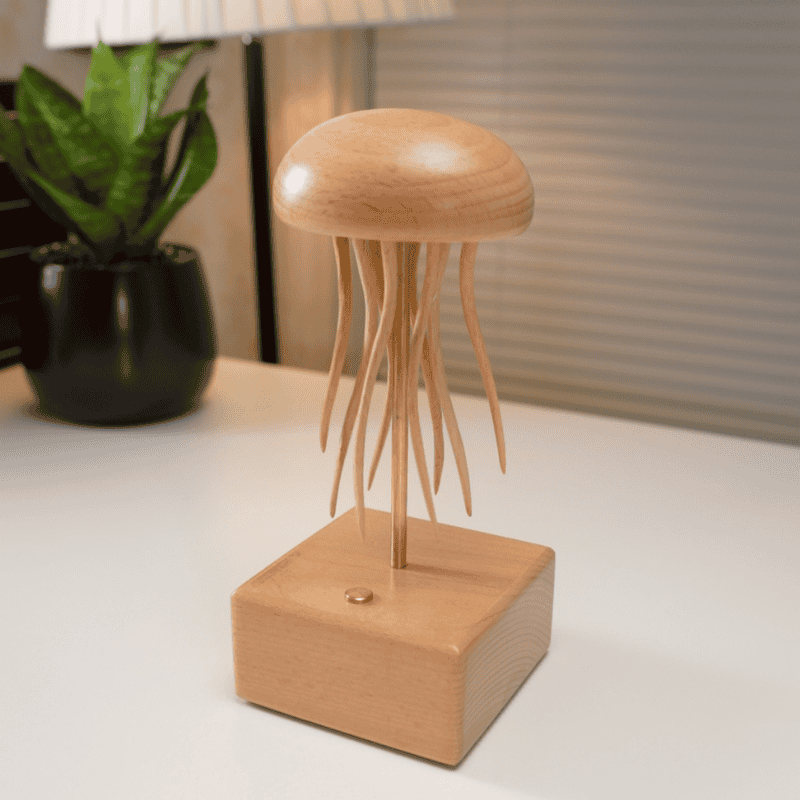 Wooden Jellyfish Automaton