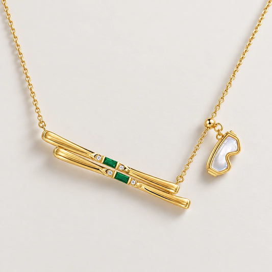 Playline Ski Necklace