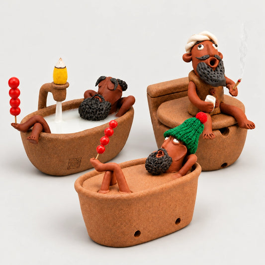 OddEase Smoke Scene Clay Aroma Diffuser