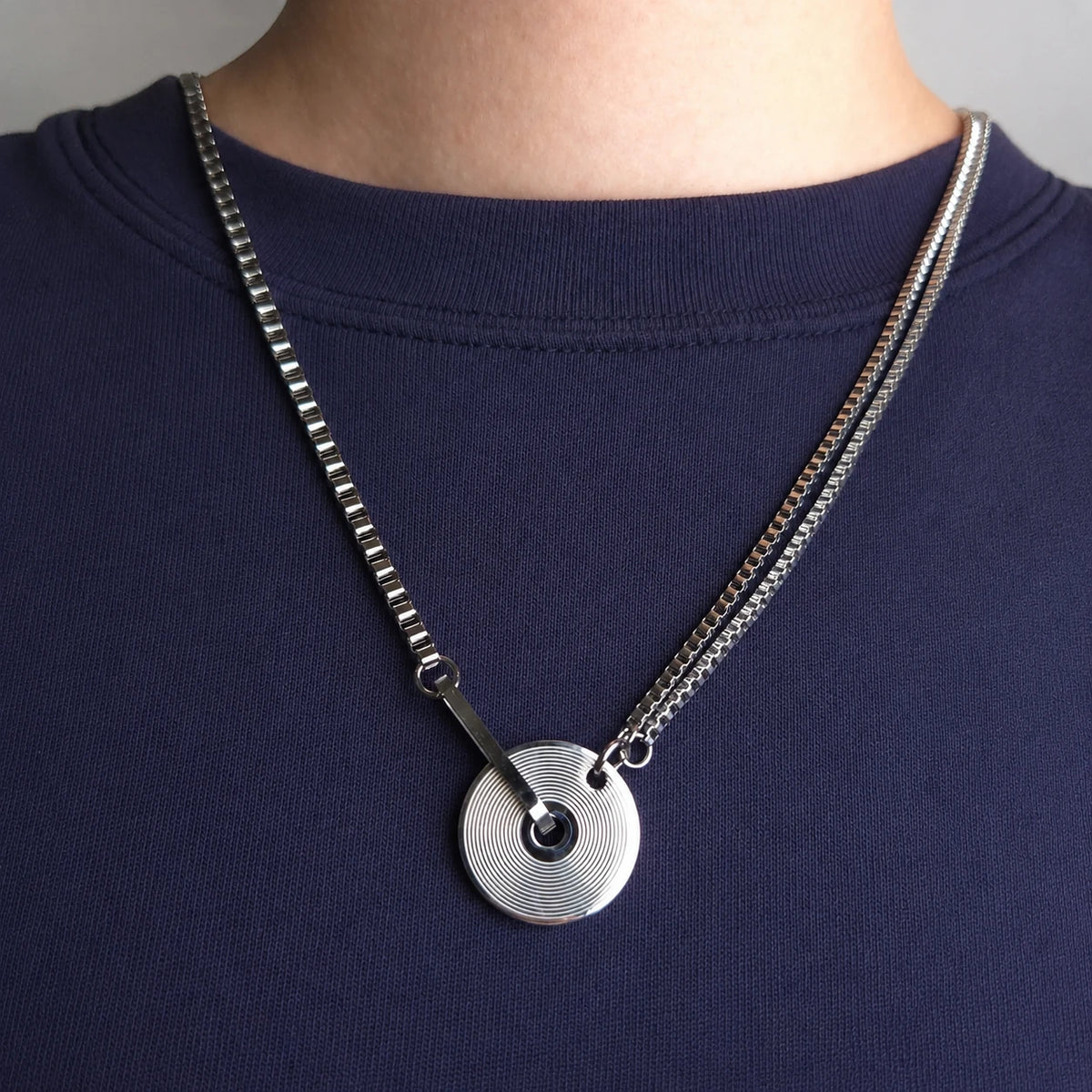 Almost Real Vinyl Record Necklace