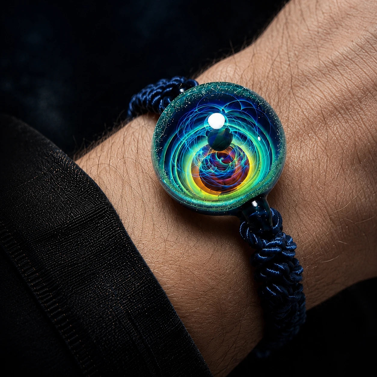 CosmoWhirl Orb — A Tiny Universe Made by Flame