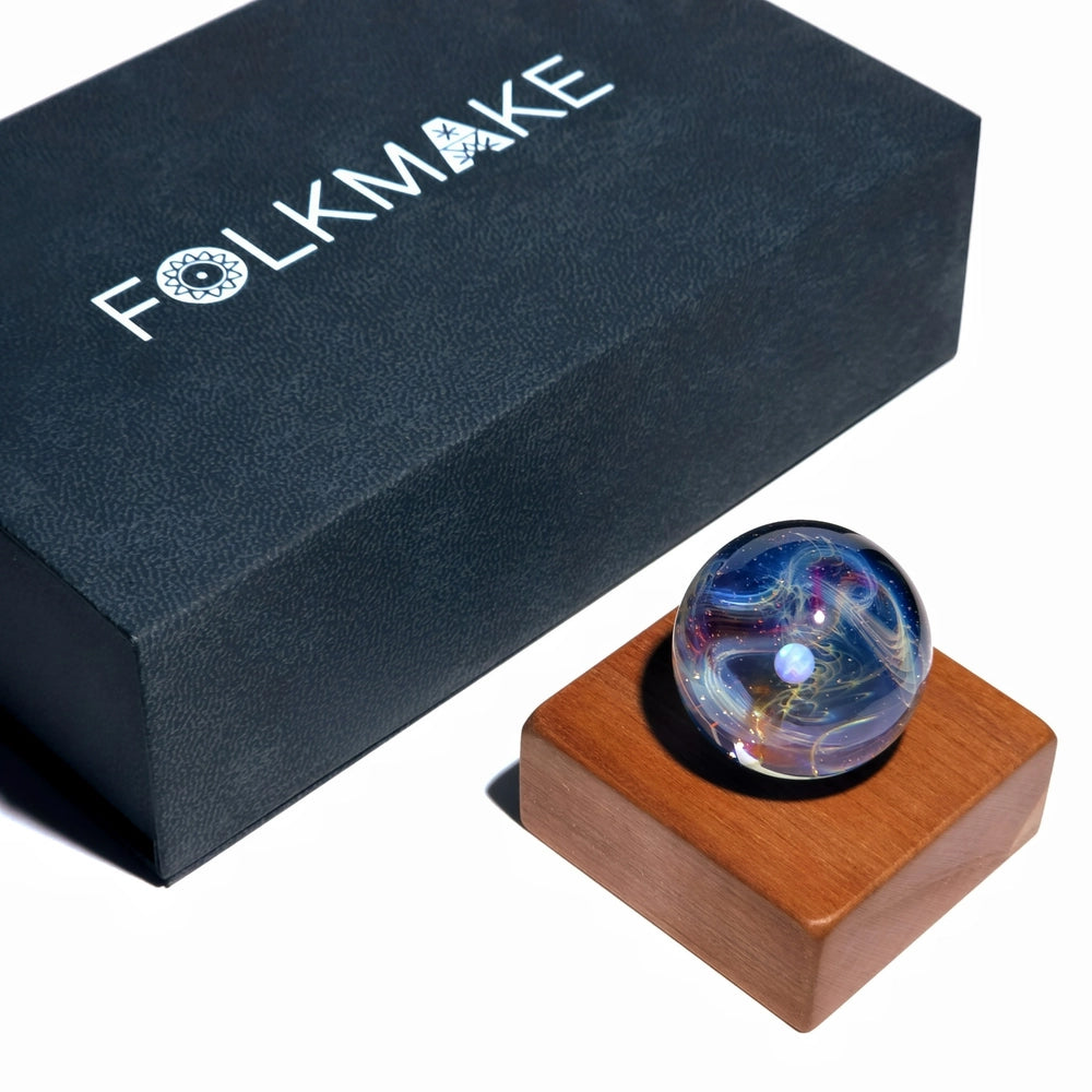 CosmoWhirl Orb — A Tiny Universe Made by Flame