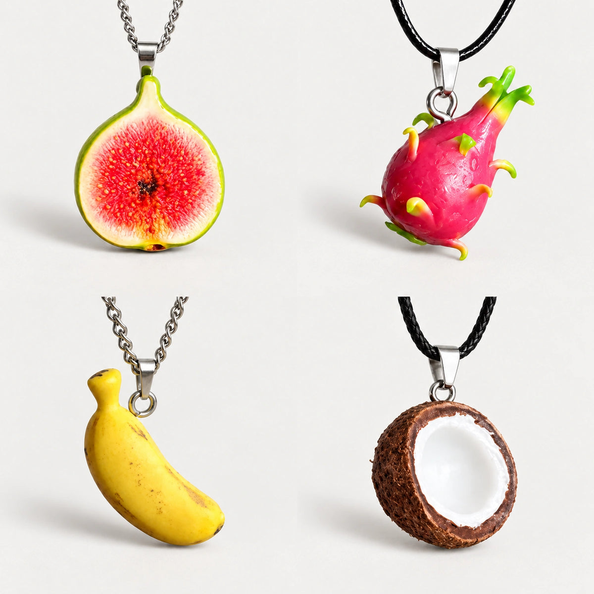 Almost Real Fruit Necklaces