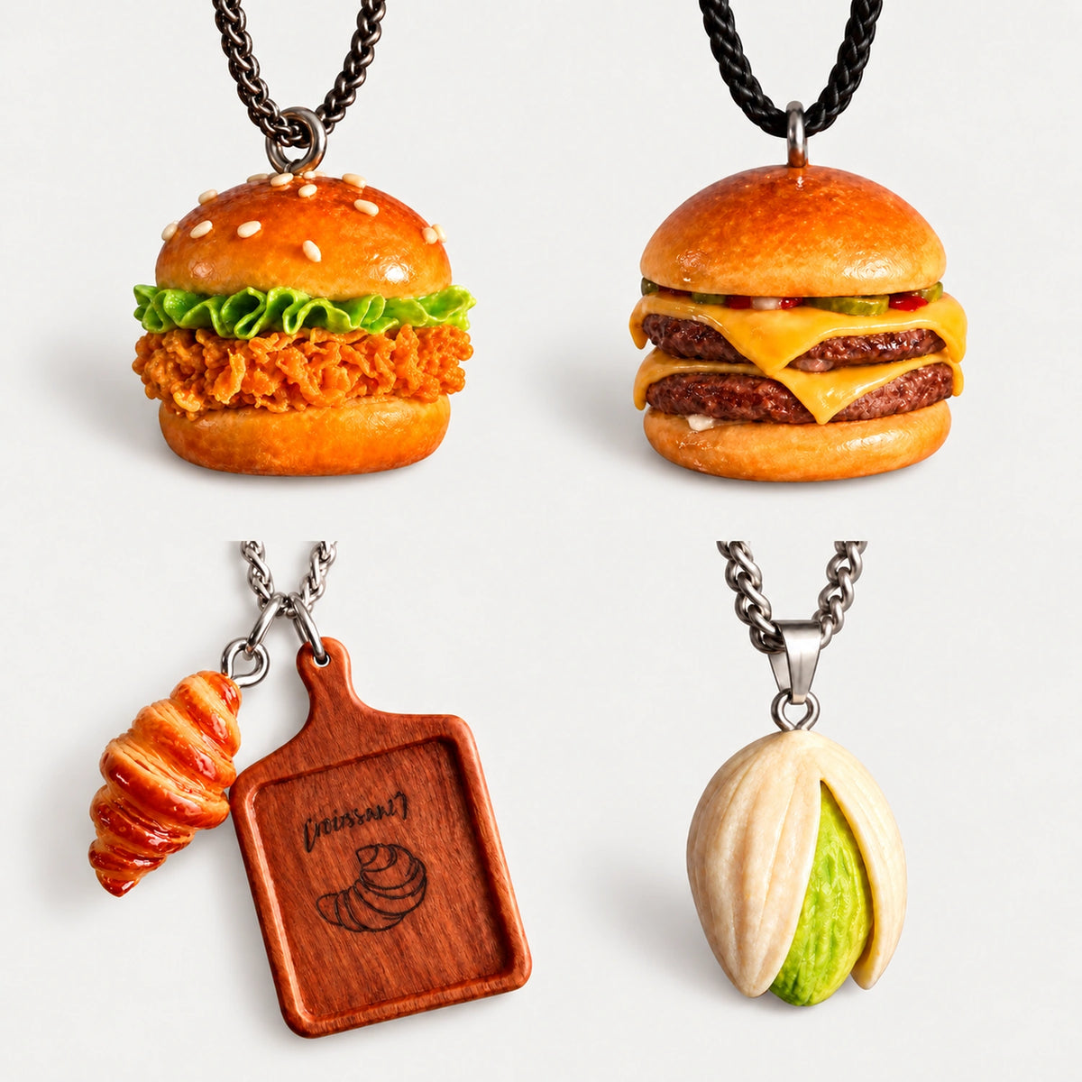 Almost Real Food Necklaces