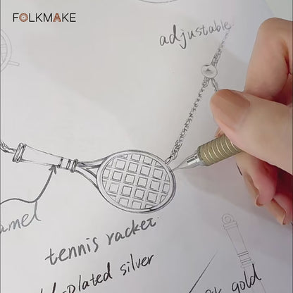 Playline Tennis Necklace