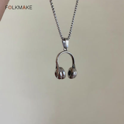 Almost Real Headphones Necklace
