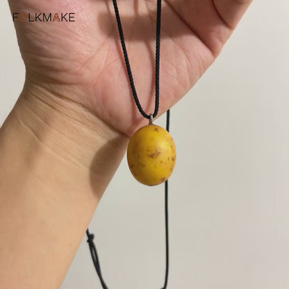 Almost Real Potato Necklace
