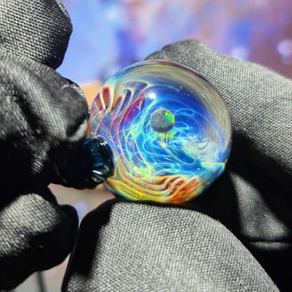 CosmoWhirl Orb — A Tiny Universe Made by Flame